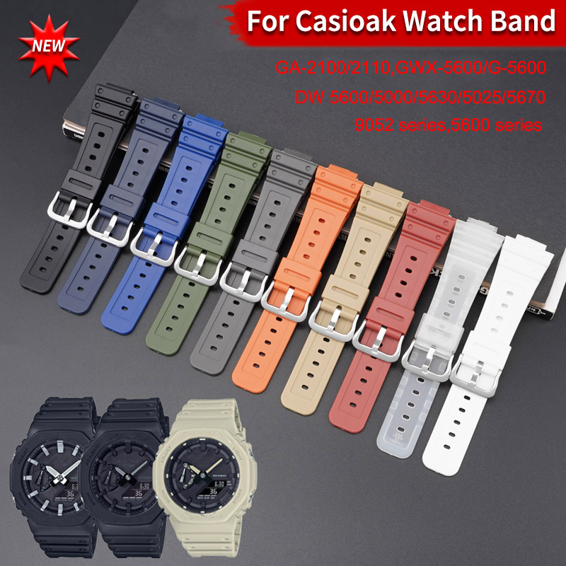 Casio Watch G-Shock Dw-5600 - حزام مطاطي لساعة كاسيو ، استبدال