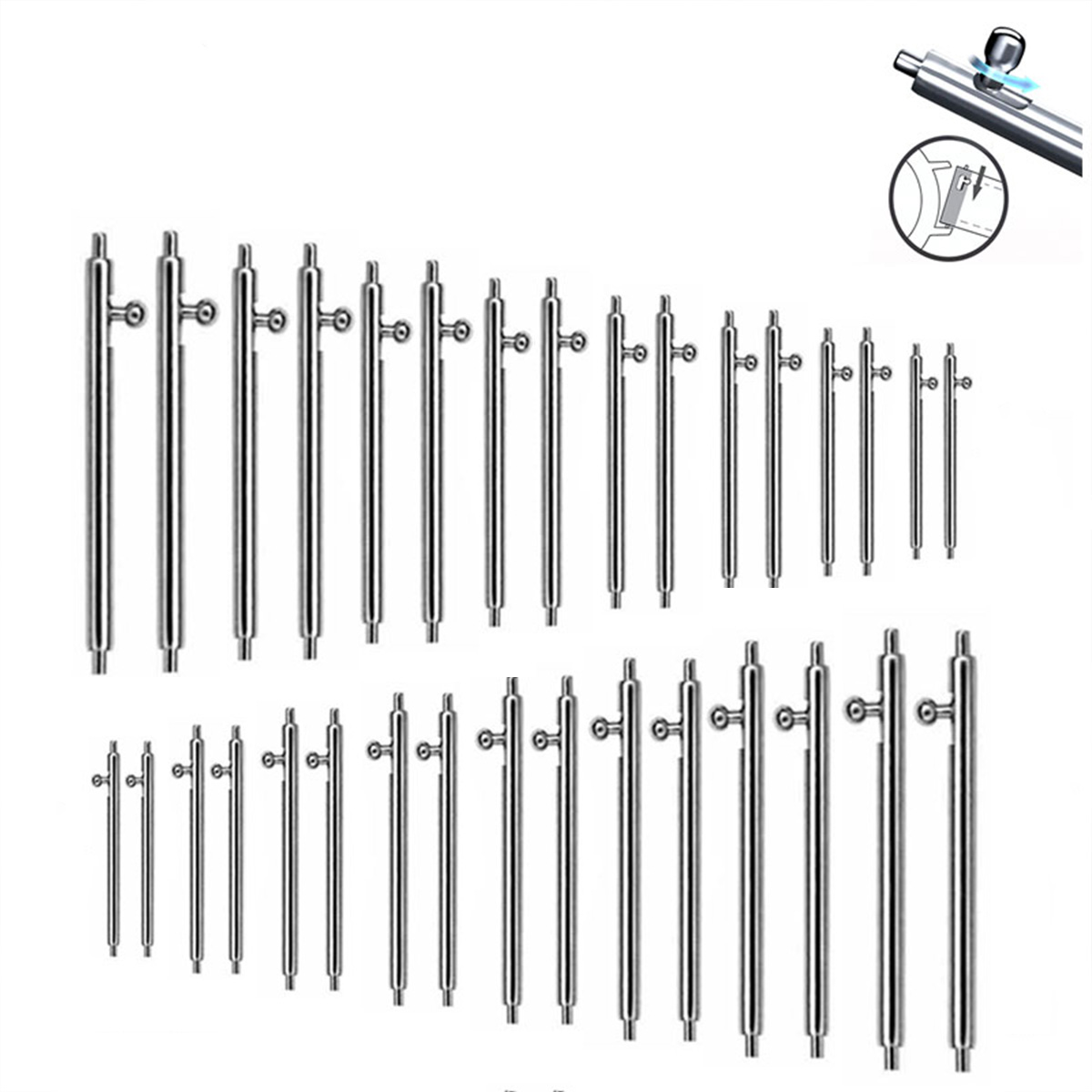 Spring Bar Tool Set - 22 مللي متر 20 مللي متر