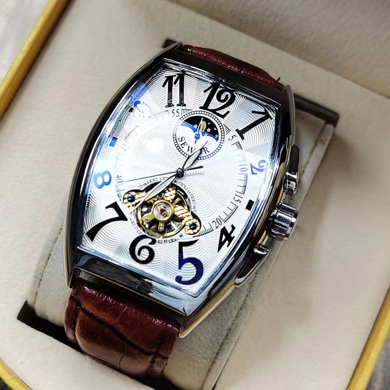Seiko Watch Prospex - ساعات يد رجالي ميكانيكية من SEWOR