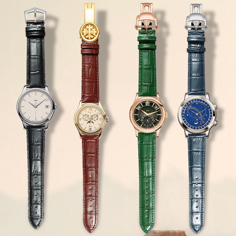 Patek Philippe Watch Calatrava - حزام ساعة عالي الجودة من جلد