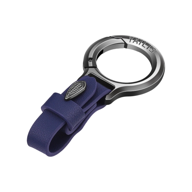 Leather Strap Quick Release - QM08 حامل مفاتيح من السبائك مناسب