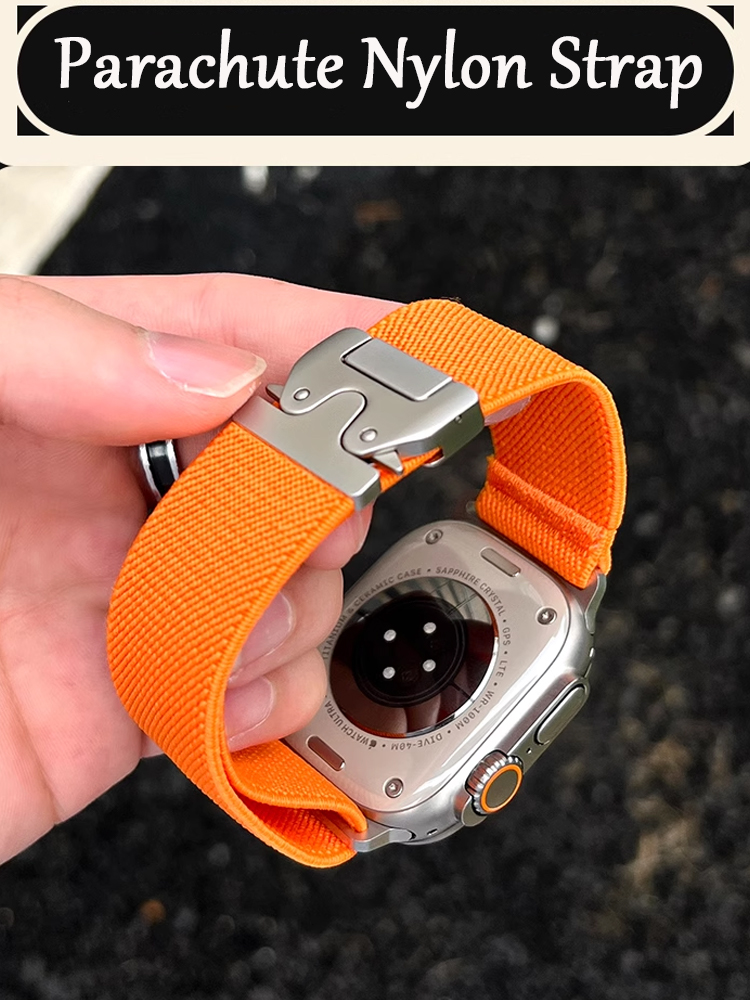 Parachute Strap Elastic - الأشرطة لساعة أبل الترا 2 الفرقة