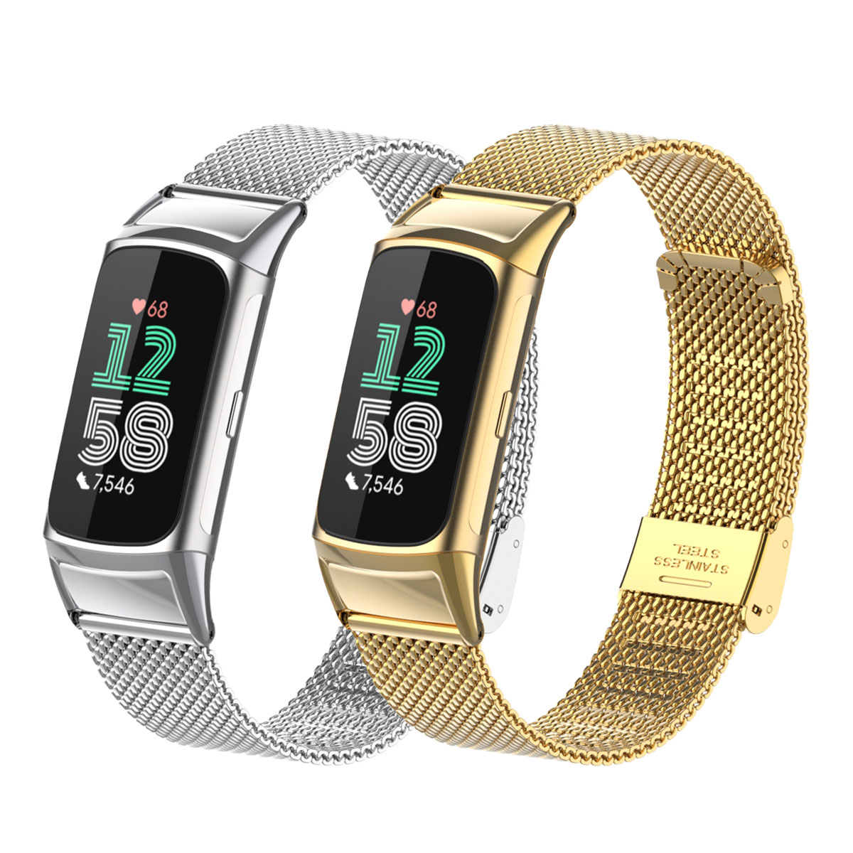 Mesh Strap Metal - حزام معدني شبكي من الفولاذ المقاوم