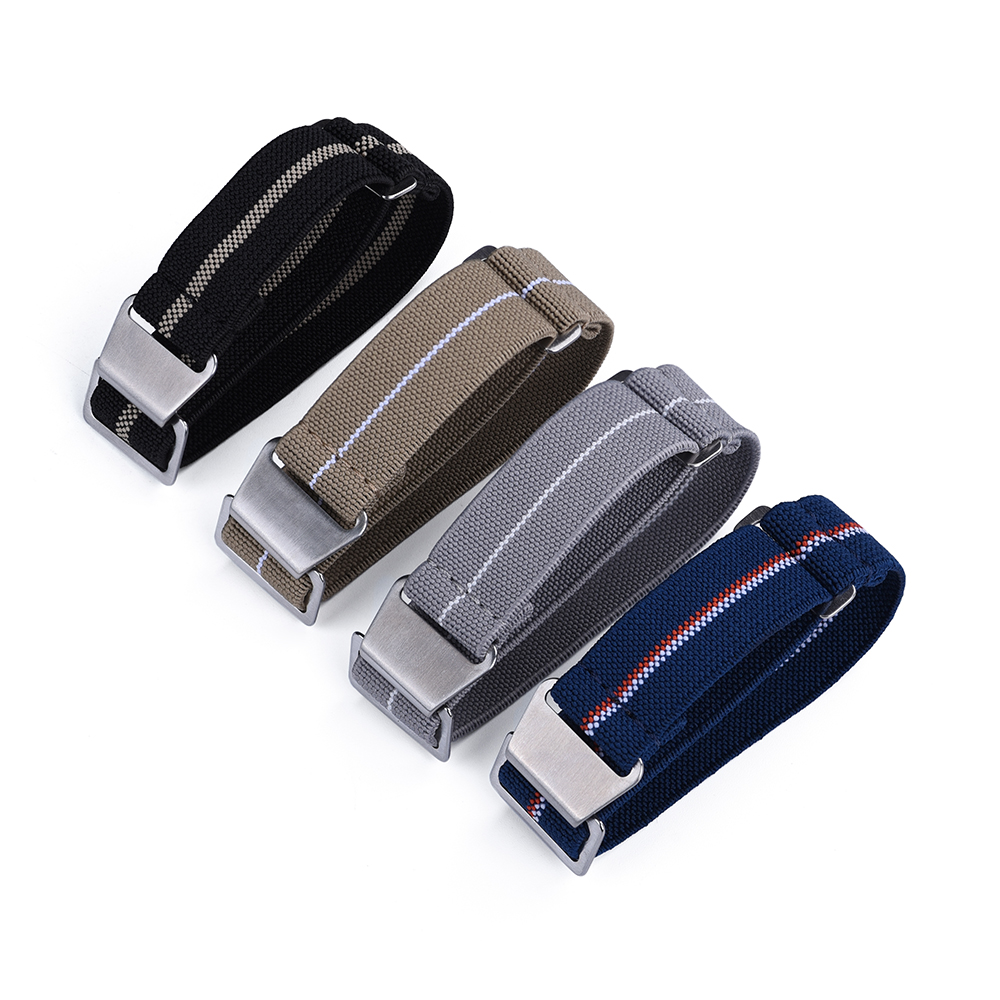 Tropic Strap Vintage - حزام ساعة من النايلون المرن المستوحى