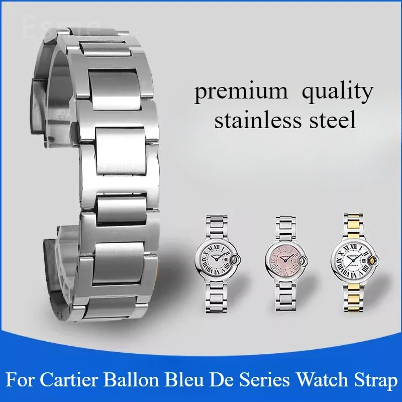 Cartier Watch Ballon Bleu - حزام ساعة لسلسلة كارتييه بالون بلو