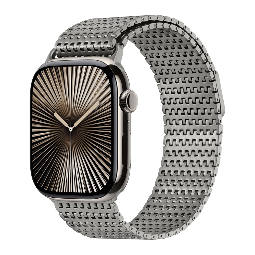 Milanese Loop Magnetic - حزام حلقة من التيتانيوم لساعة أبل