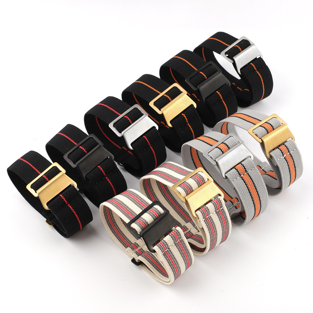 Parachute Strap Elastic - المظلة النايلون حزام (استيك) ساعة 18