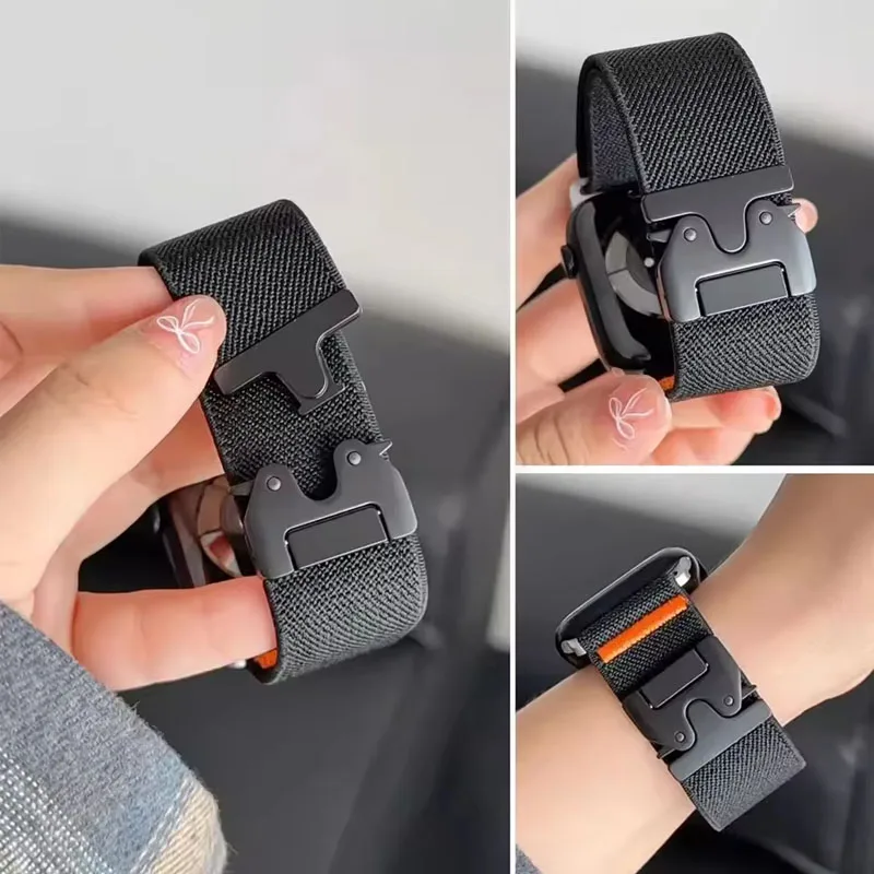 المظلة النايلون حزام ل AppleWa - مراجعة Parachute Strap Elastic وسعره