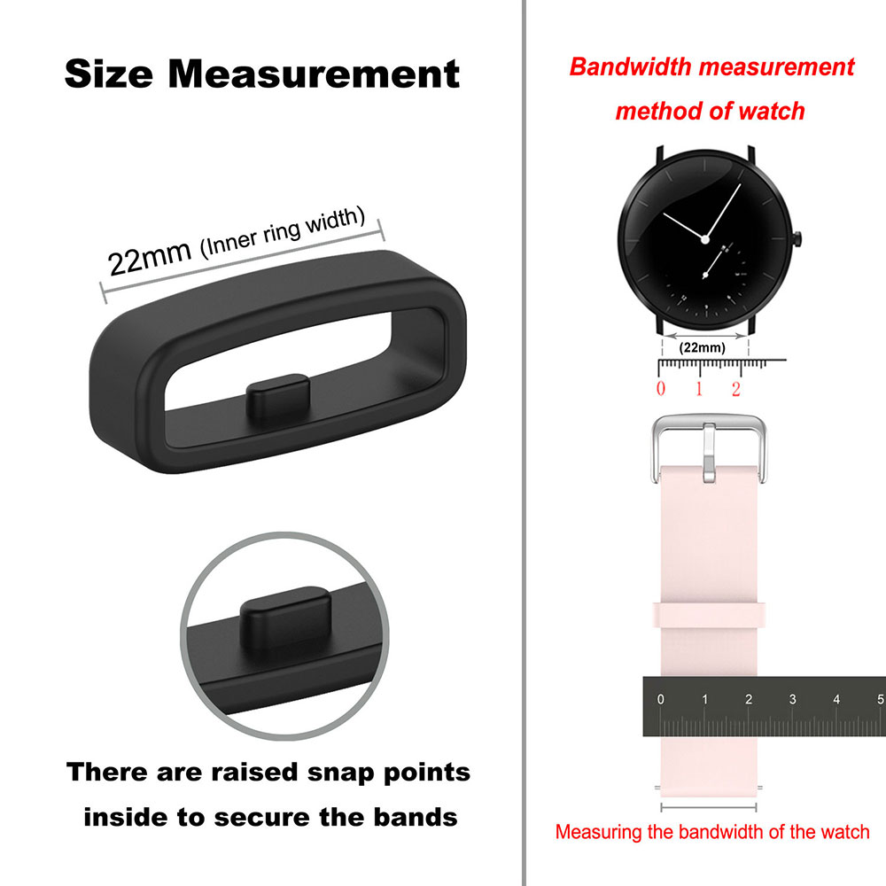 18 20 22 مللي متر حزام (استيك) - مراجعة Silicone Watch Band 22Mm وسعره