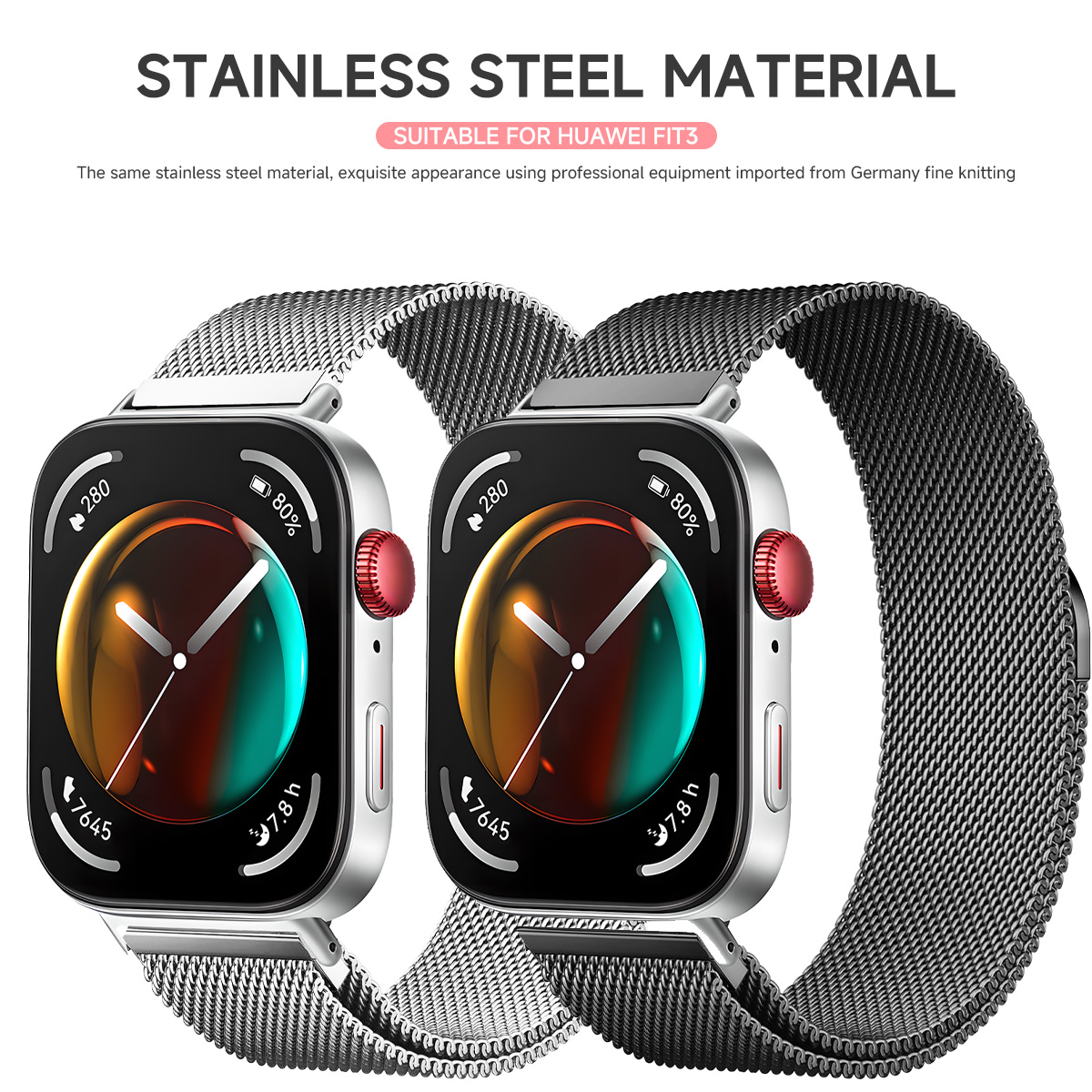 حزام مغناطيسي ميلانو لساعة هوا - مراجعة Milanese Loop Magnetic وسعره