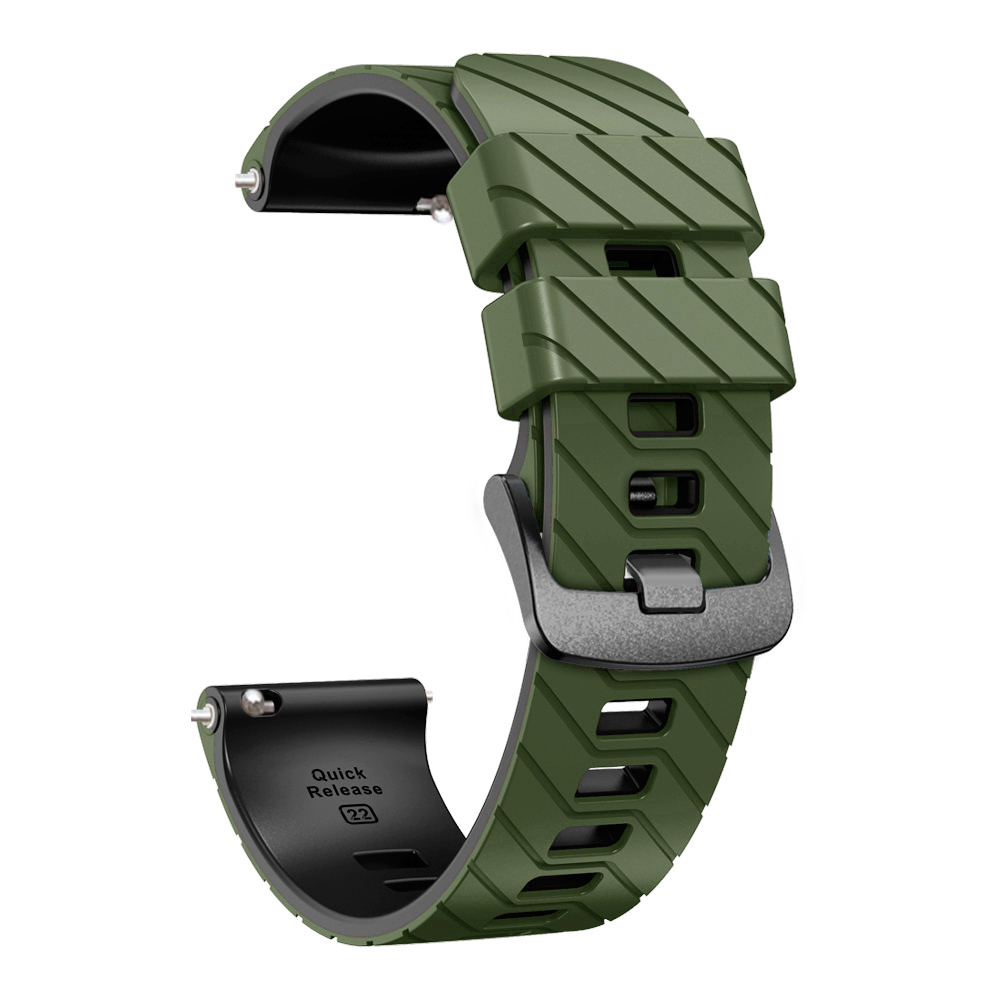 حزام سيليكون رسمي 22 مم للنساء - مراجعة Silicone Watch Band 22Mm وسعره