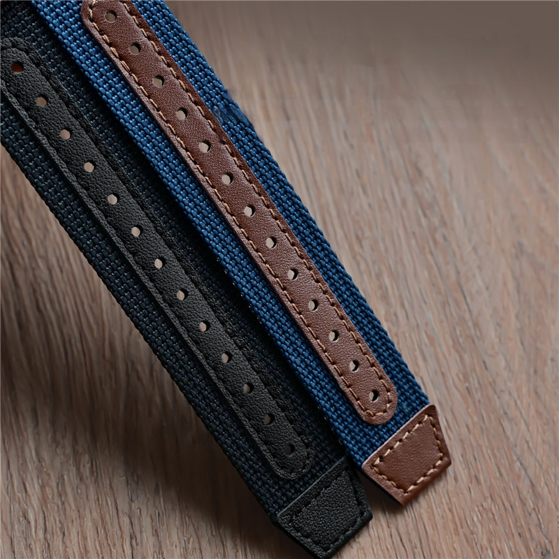 حزام ساعة من النايلون المضلع م - مراجعة Canvas Strap Watch وسعره