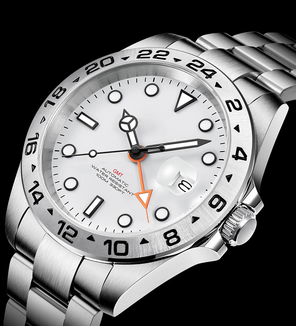 مخصص فاخر 39 مللي متر NH34 الت - مراجعة Stainless Bracelet Diver وسعره