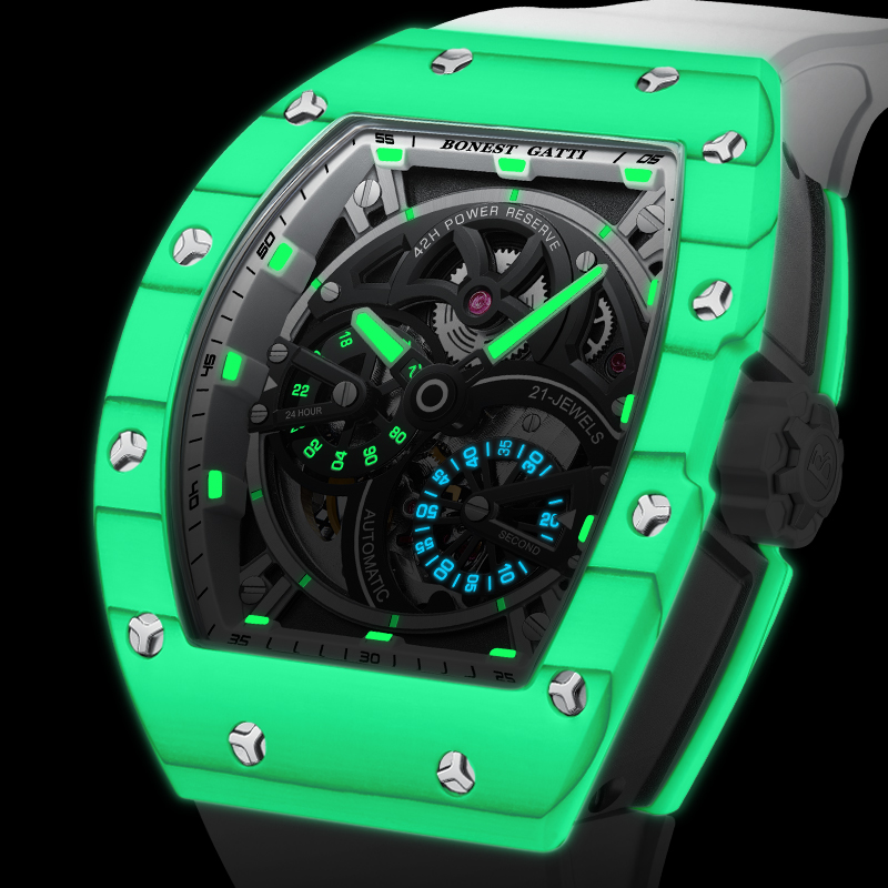 ساعة بونست جاتي الميكانيكية لل - مراجعة Rubber Strap Diver وسعره
