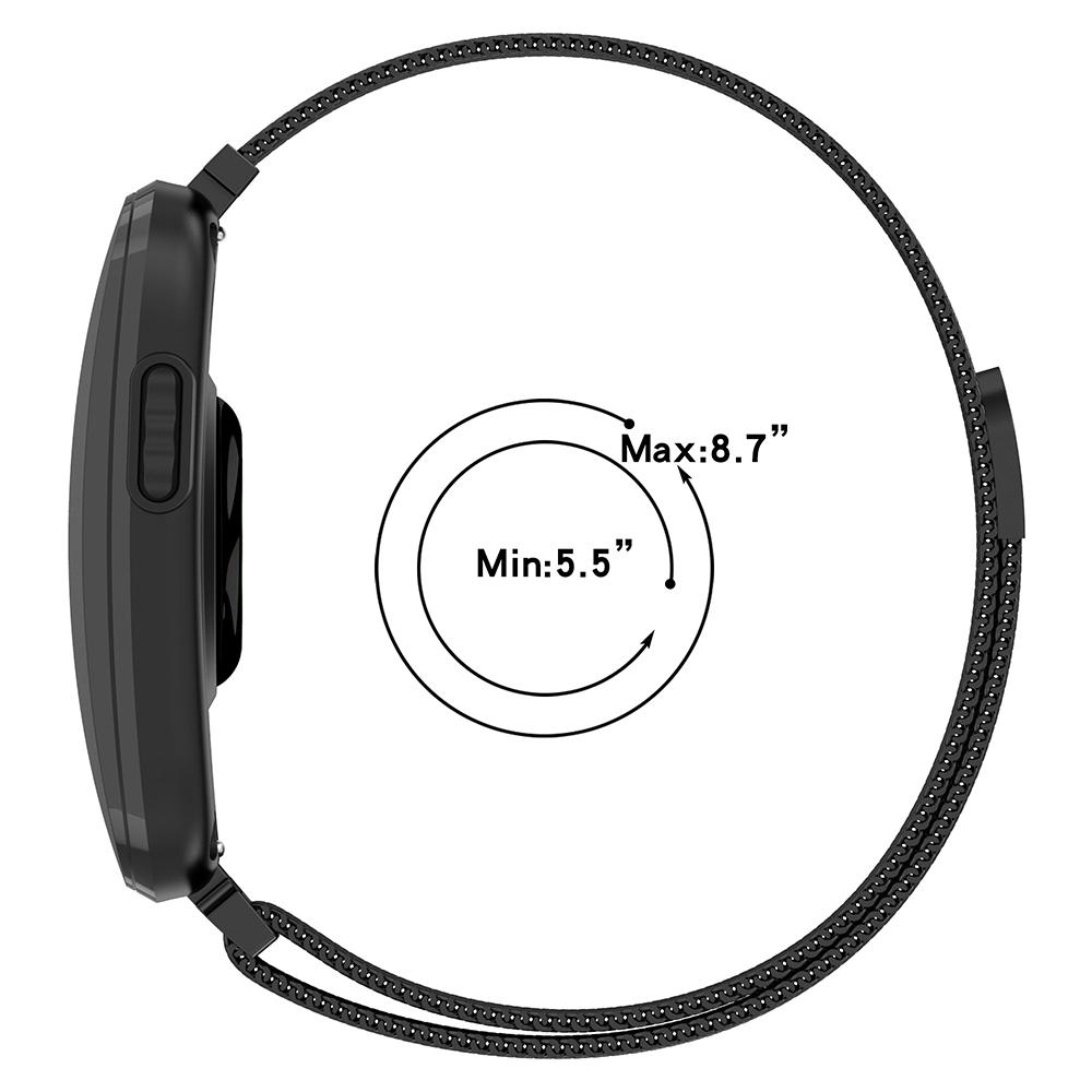 حزام ميلانيز لووب لساعة جارمين - مراجعة Milanese Loop Magnetic وسعره