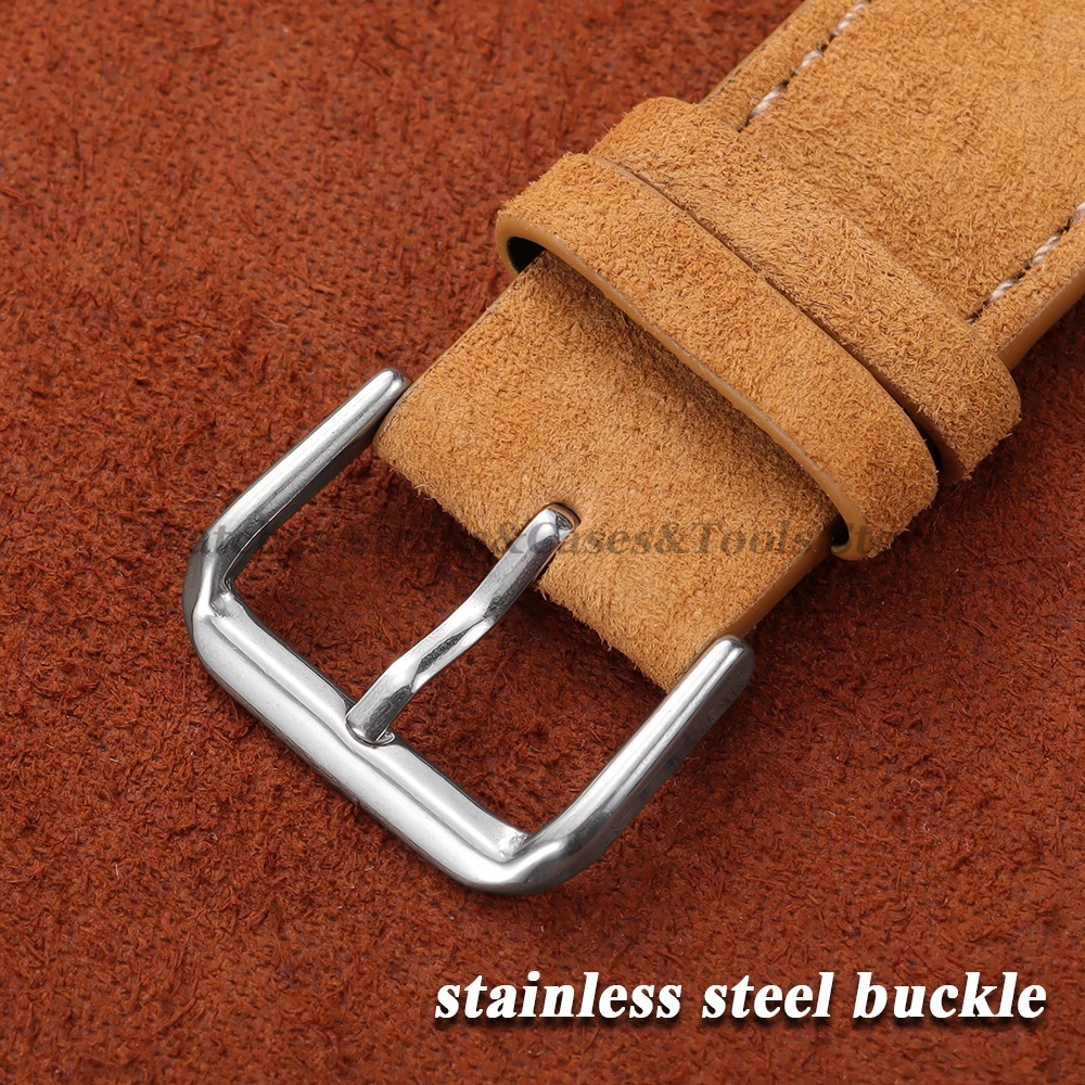 خمر الجلد المدبوغ جلد البقر حز - مراجعة Leather Strap Quick Release وسعره