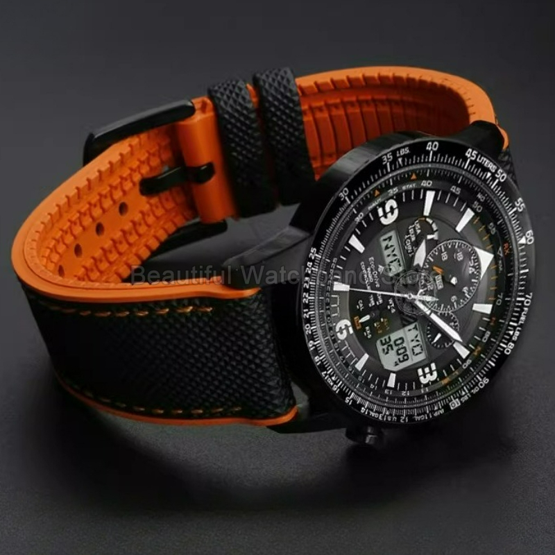 حزام ساعة رجالي من السيليكون ا - مراجعة Citizen Watch Promaster وسعره