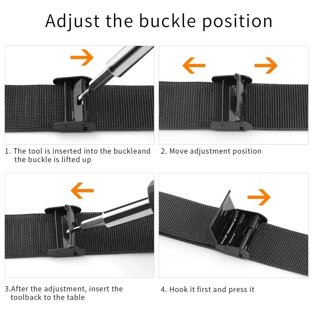 أربطة معدنية لساعة Honor Watch - مراجعة Mesh Strap Metal وسعره