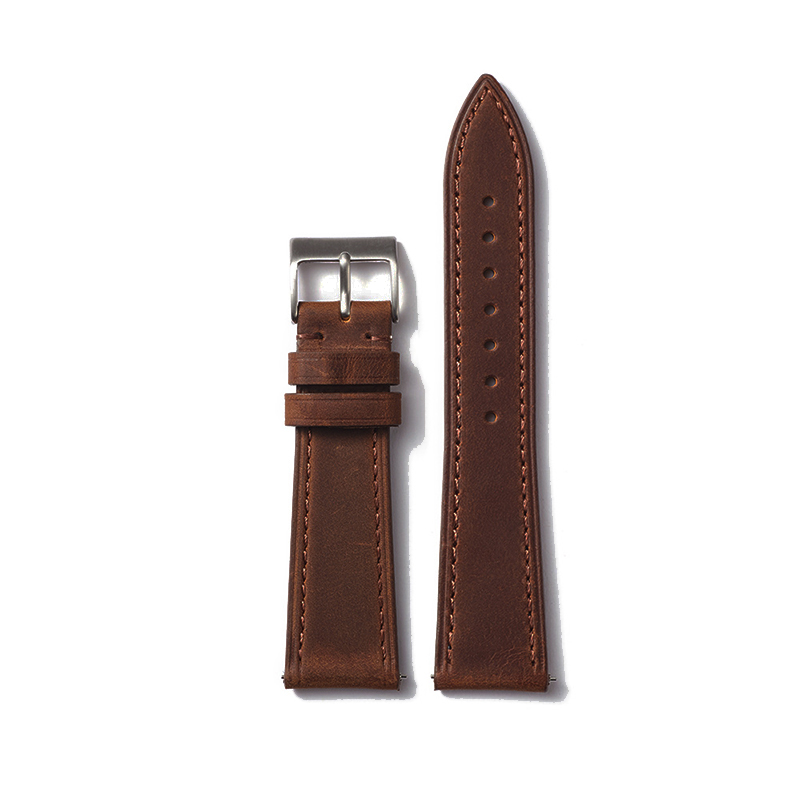 خمر حزام ساعة اليد الإفراج الس - مراجعة Leather Strap Quick Release وسعره