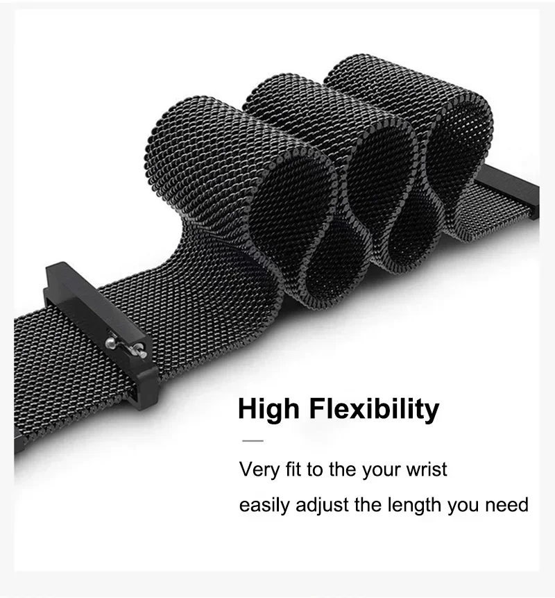 حلقة ميلانو لساعة CMF Pro 3 حز - مراجعة Milanese Loop Magnetic وسعره