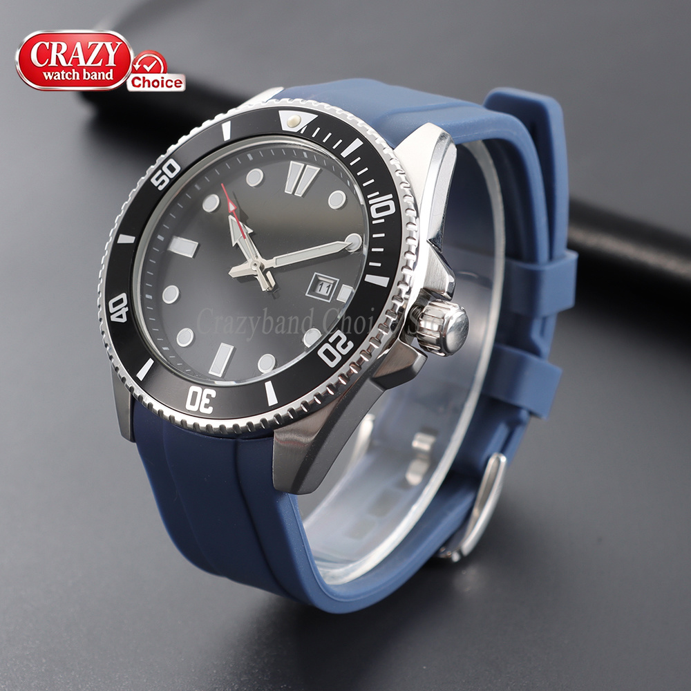 حزام مطاطي 20 مم 22 مم لساعات  - مراجعة Seiko Watch Prospex وسعره
