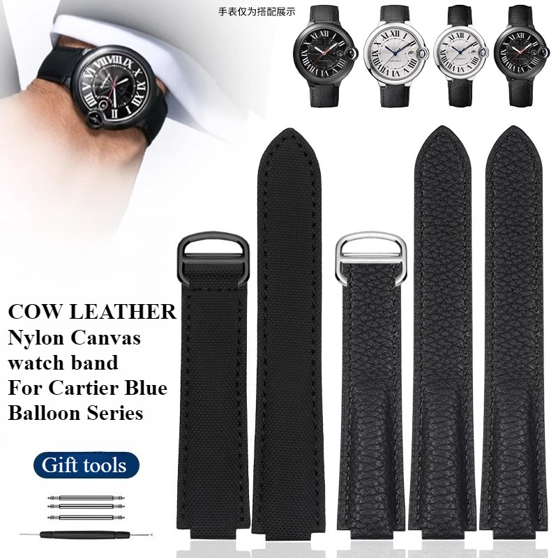 حزام ساعة من القماش النايلون ل - مراجعة Cartier Watch Ballon Bleu وسعره