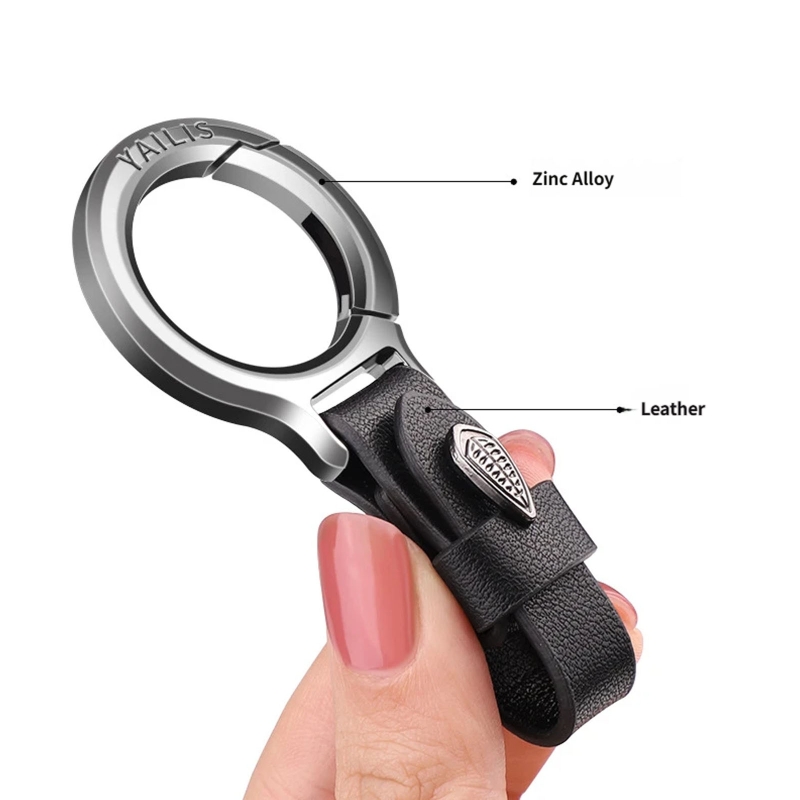 QM08 حامل مفاتيح من السبائك من - مراجعة Leather Strap Quick Release وسعره