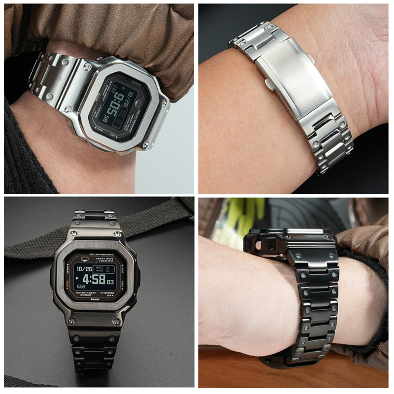 ساعة معدنية حزام طقم عصري ل كا - مراجعة Casio Watch G-Shock Dw-5600 وسعره