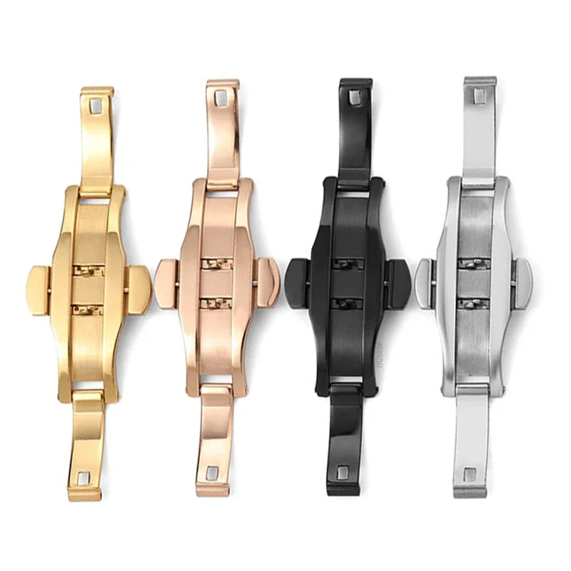 مشبك ساعة من الفولاذ المقاوم ل - مراجعة Butterfly Clasp Deployant وسعره