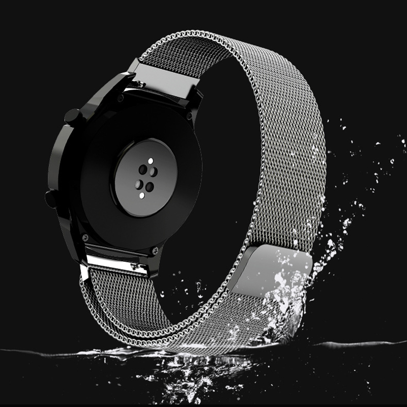 حزام ميلانيزي 20 مم 22 مم لساع - مراجعة Milanese Loop Magnetic وسعره