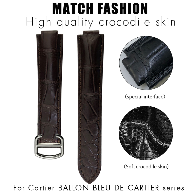 ساعة من جلد التمساح ، سوار ساع - مراجعة Cartier Watch Ballon Bleu وسعره