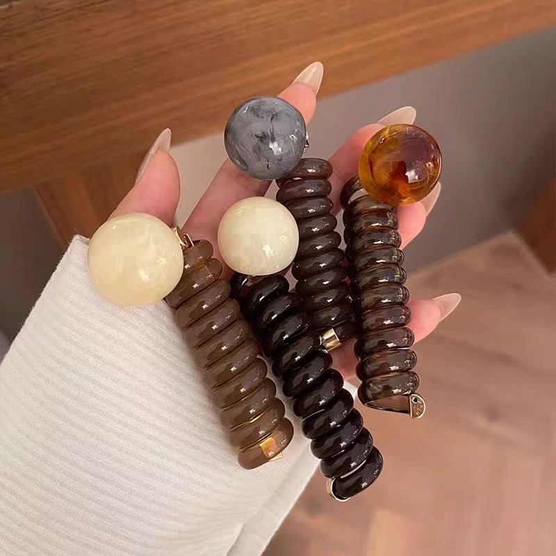 ربطة شعر مطاطية مستقيمة بتصميم - مراجعة Silicone Band Women وسعره