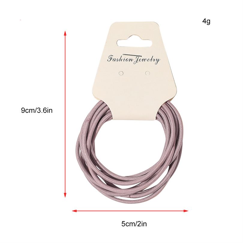 10 قطعة النساء الفتيات بسيطة ا - مراجعة Silicone Band Women وسعره