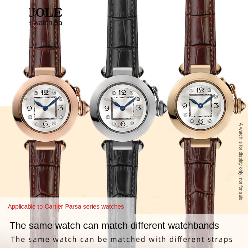جلد البقر حزام ساعة اليد لكارت - مراجعة Cartier Watch Tank وسعره