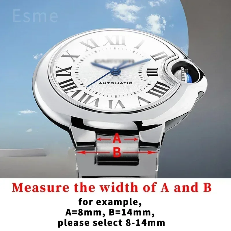 حزام ساعة 11×18 ملم لسلسلة كار - مراجعة Cartier Watch Ballon Bleu وسعره