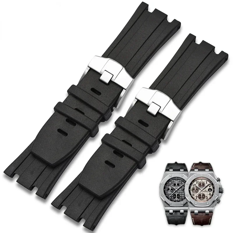 حزام ساعة مطاطي لساعة أوديمارس - مراجعة Audemars Piguet Watch Royal Oak Offshore وسعره