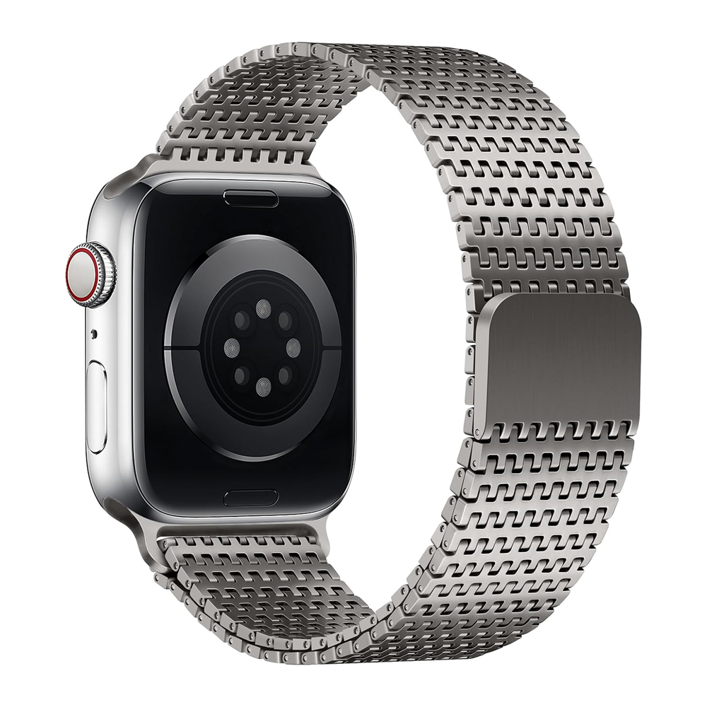 حزام حلقة من التيتانيوم لساعة  - مراجعة Milanese Loop Magnetic وسعره