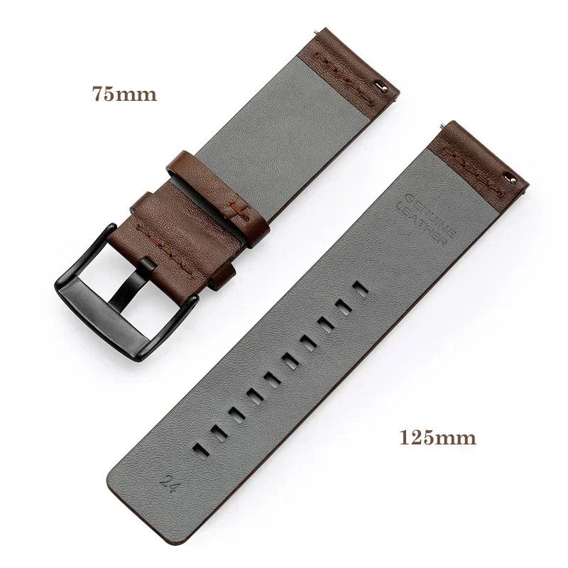 20 مللي متر 22 مللي متر حزام ( - مراجعة Leather Strap Quick Release وسعره